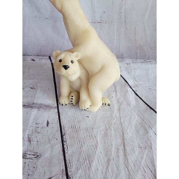 Quarry Critters Peter And Polly Second Nature Polar Bears W/box Anniversary Gift - Picture 4 of 9